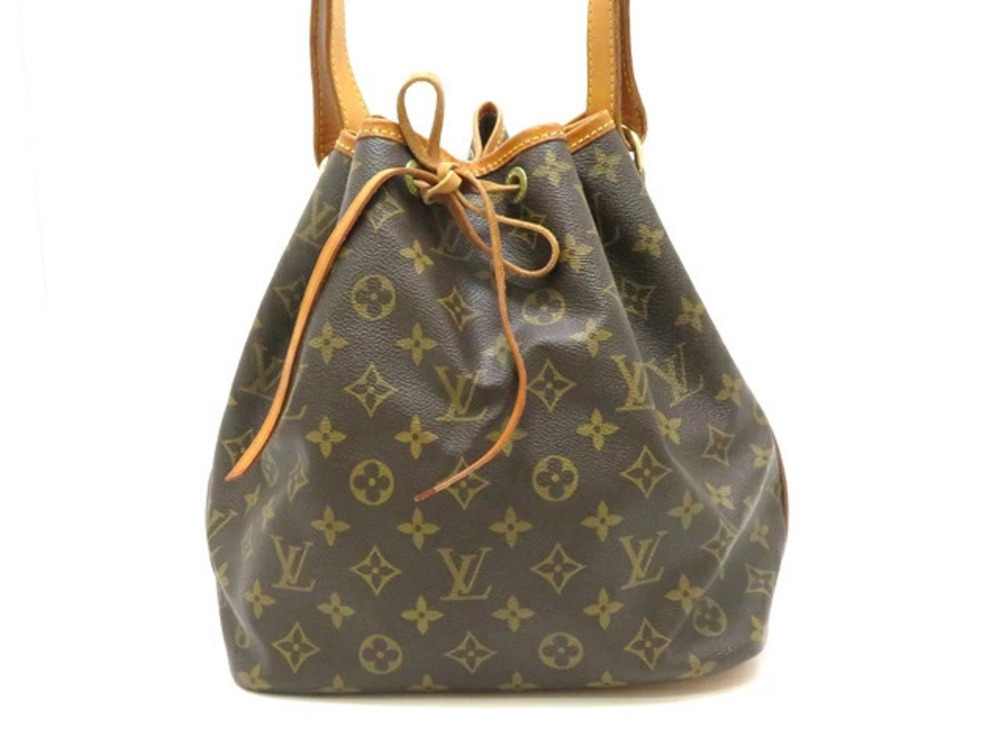 Louis Vuitton Monogram Noe Bucket Bag Brown